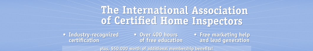 International Association of Certified Home Inspectors (InterNACHI) Avatar de canal de YouTube