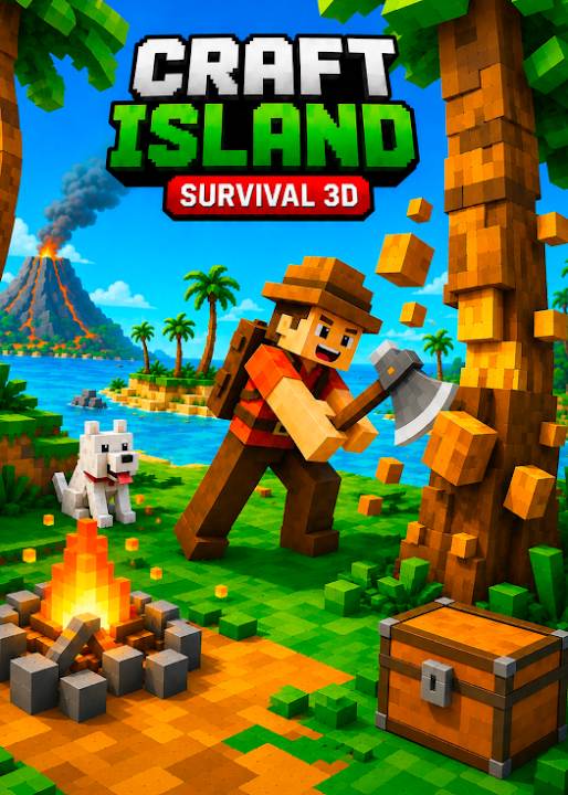 Craft Island Survival 3D — cover art