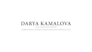 Заставка Ютуб-канала «Darya Kamalova»