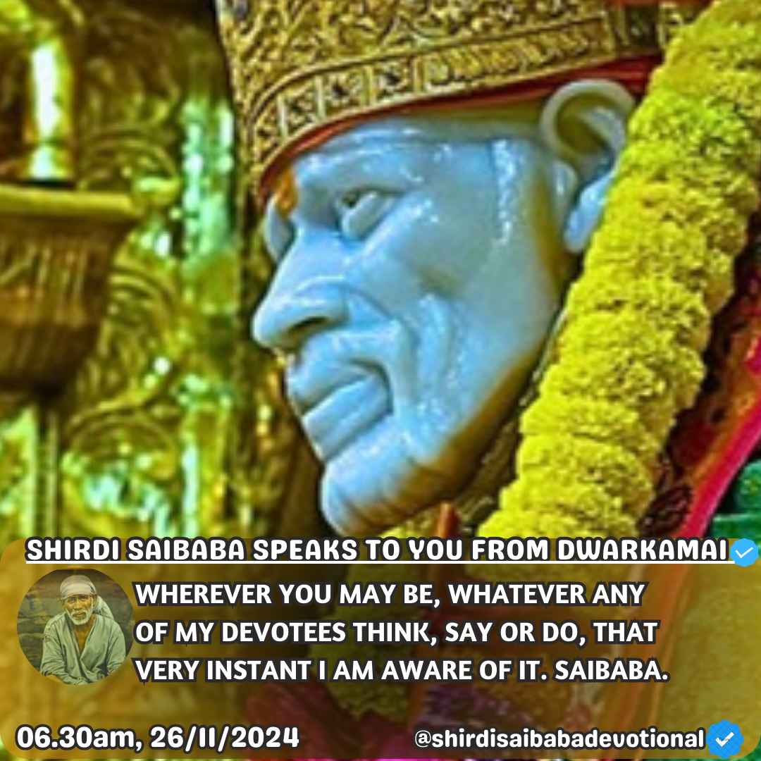 Post from Sai Baba Live Darshan Today