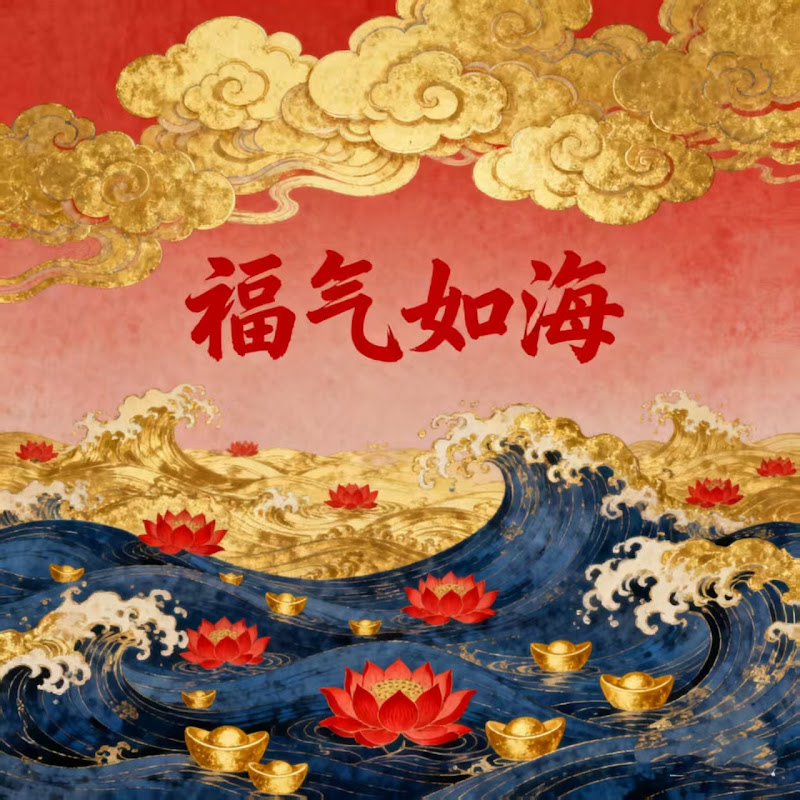 福氣如海 Logo