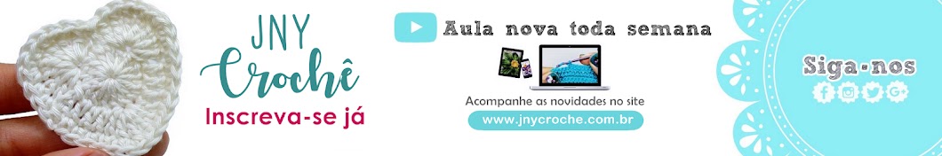 JNY CrochÃª YouTube channel avatar