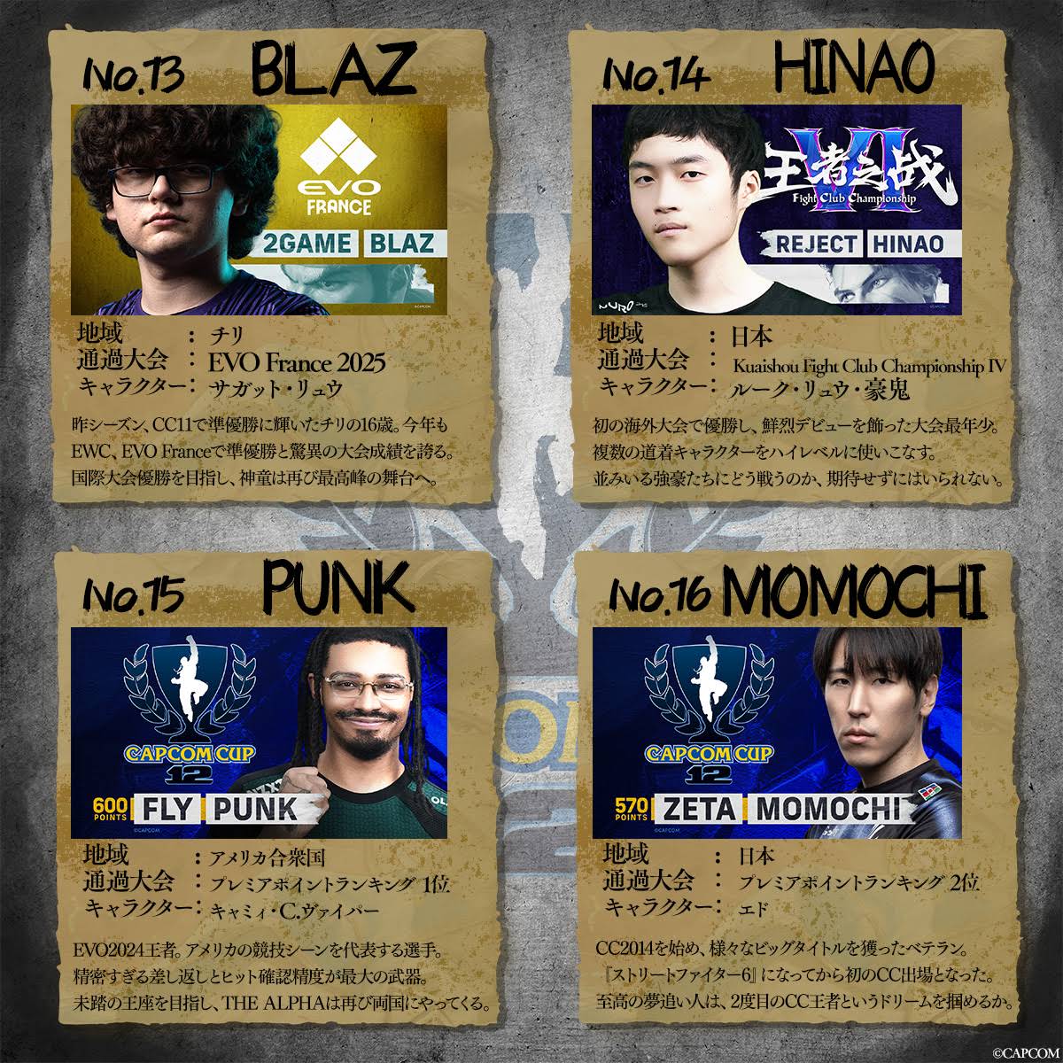 Post from Capcom Fighters JP