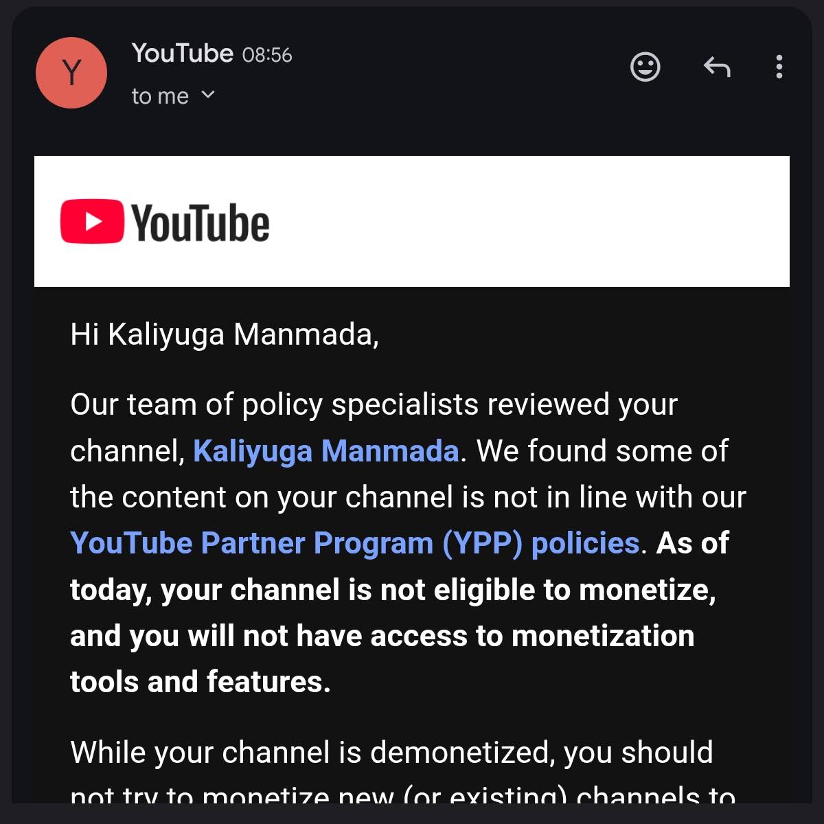 Post from Kaliyuga Manmada