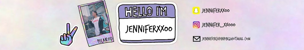 Jenniferxxoo رمز قناة اليوتيوب