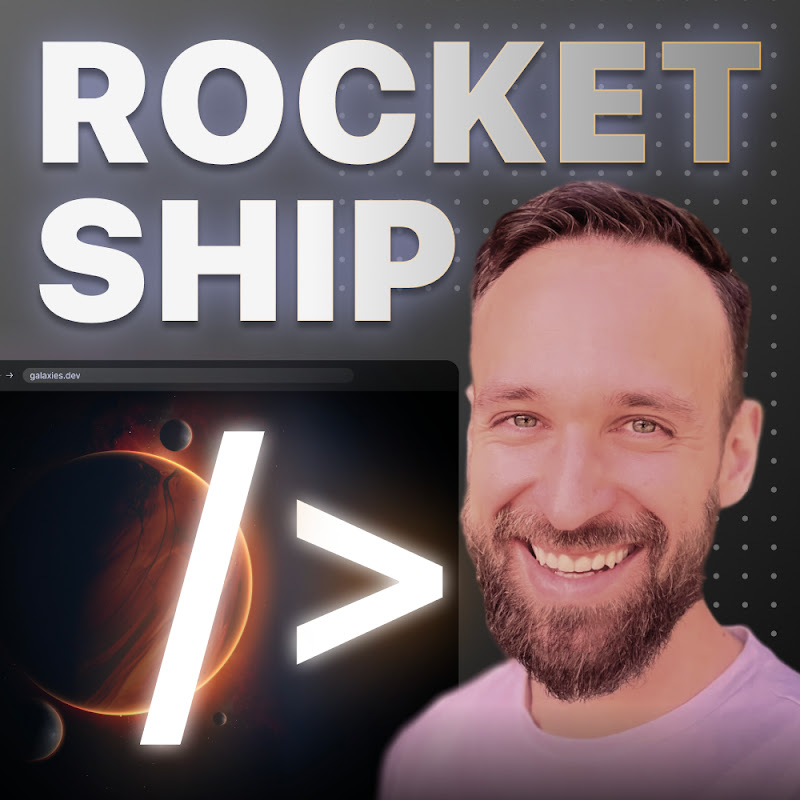 Rocket Ship | React Native Podcast Logo