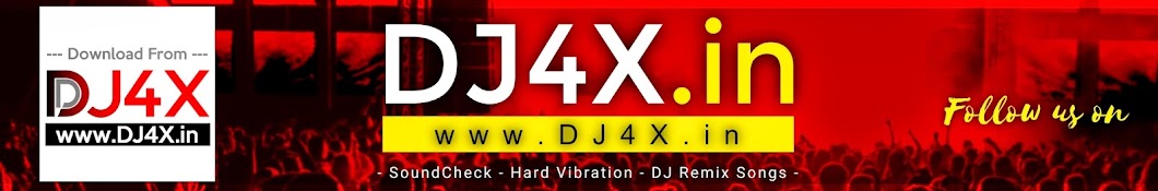 DJ4X.in YouTube channel avatar