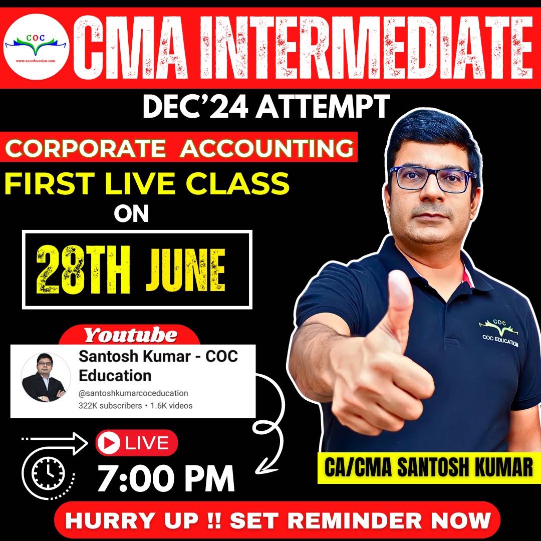 Post from Santosh Kumar - COC Education