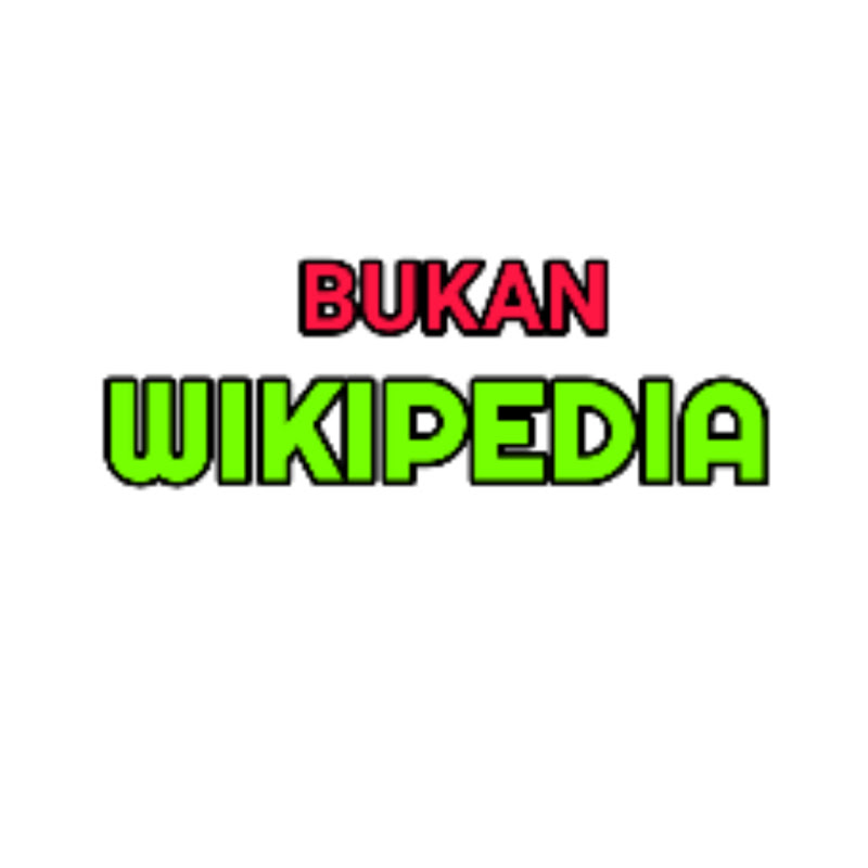BUKAN WIKIPEDIA icon