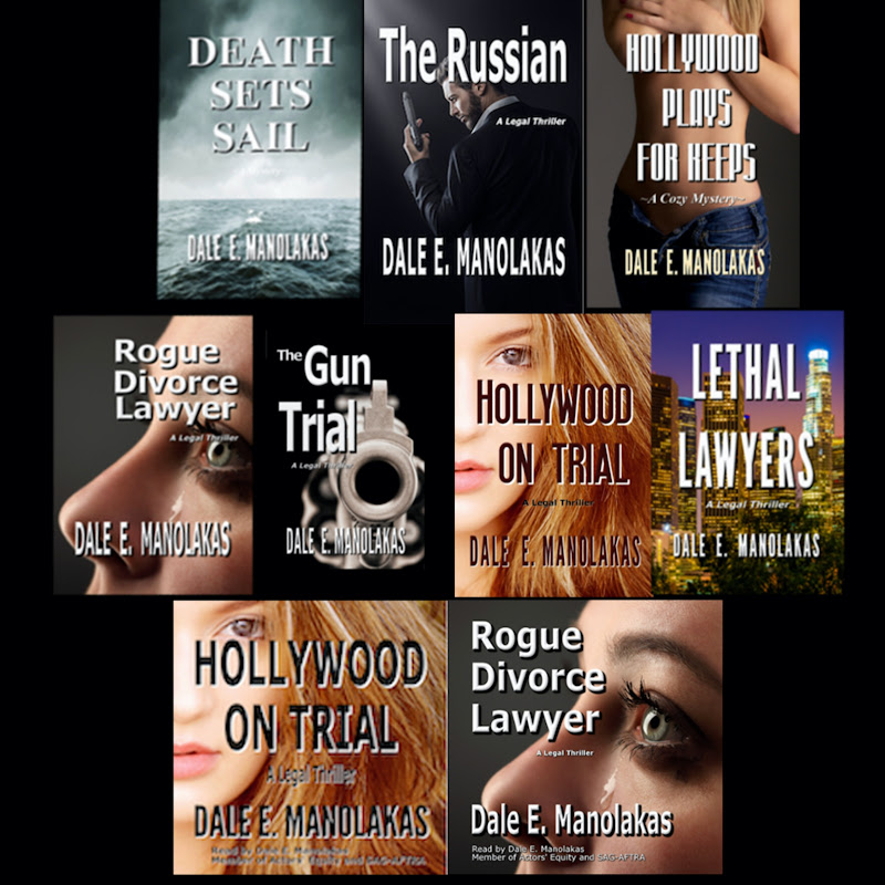 Dale E. Manolakas, Author of Legal Thrillers icon