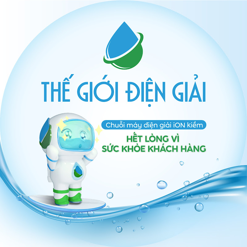 Thế Giới Điện Giải máy lọc nước điện giải ion kiềm