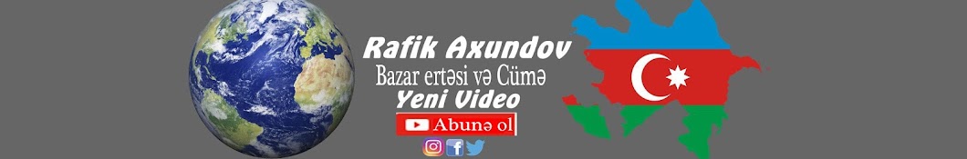 RaFik Axundov YouTube kanalı avatarı
