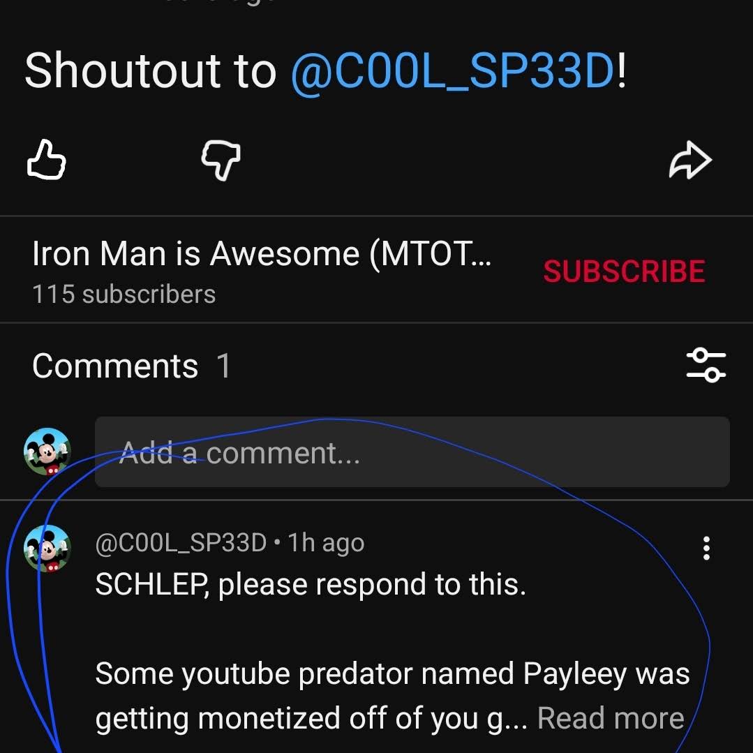 Post from Speed
