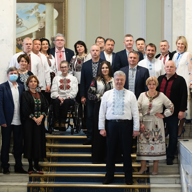 Посли країн "Великої сімки" одяглися у вишиванки - Цензор.НЕТ 5637