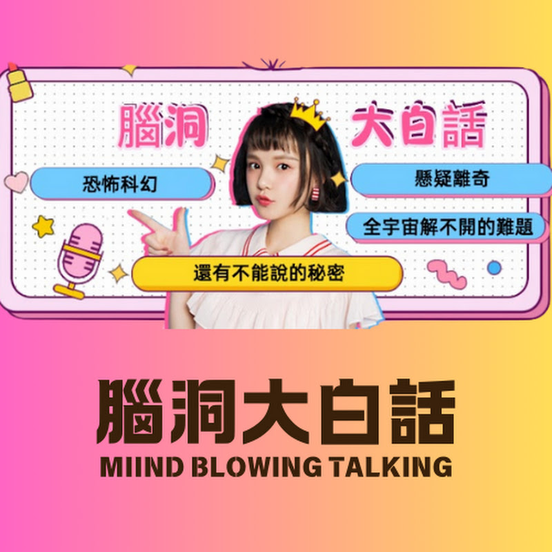 腦洞大白話 Logo