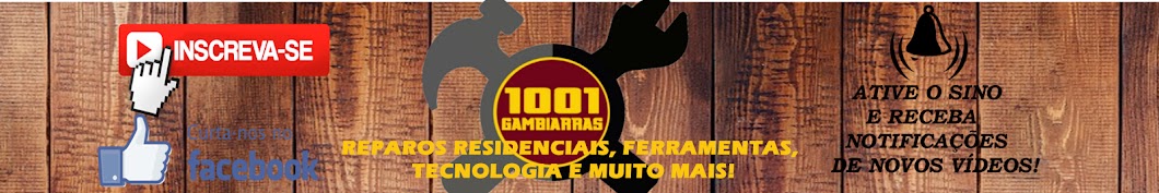 1001 Gambiarras YouTube channel avatar