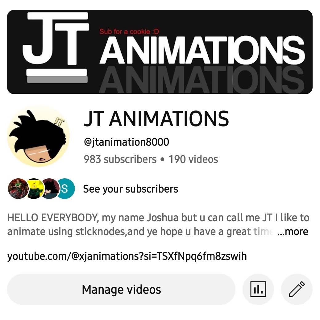 Post from JT ANIMATIONS