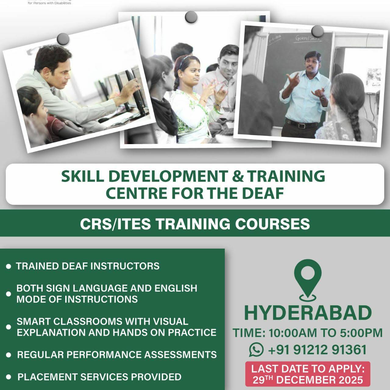 Post from DEAF ENABLED FOUNDATION