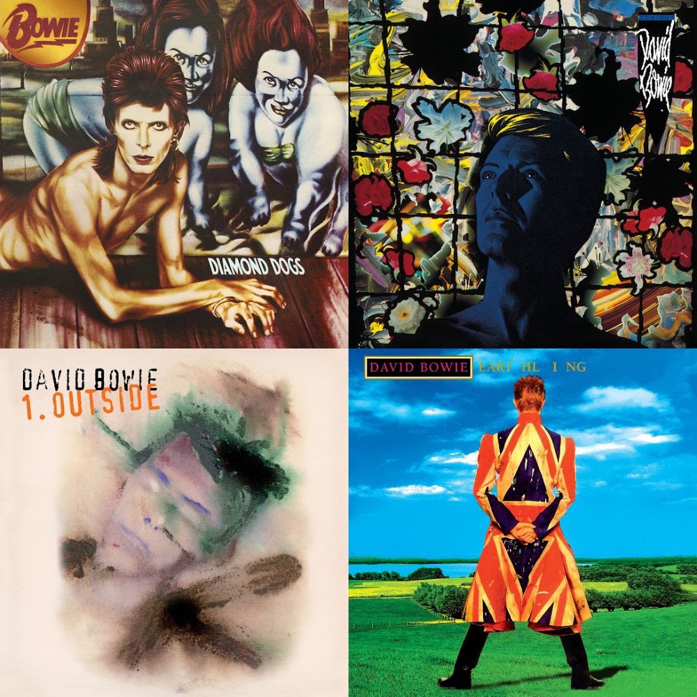 all bowie albums in order