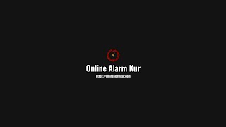 Заставка Ютуб-канала «Online Alarm Kur»