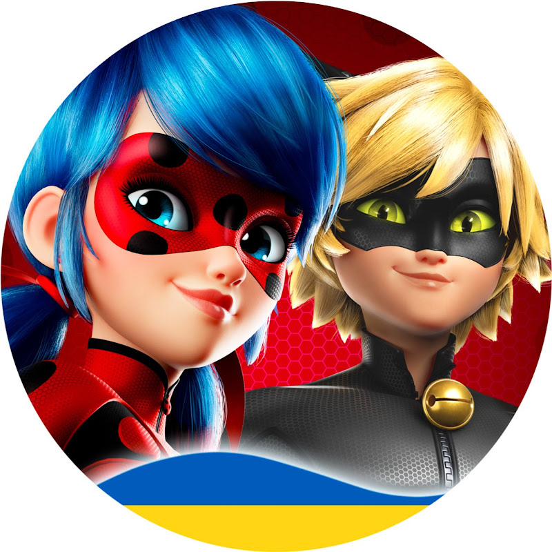 ЛЕДІ БАГ І СУПЕР-КІТ - УКРАЇНА Logo