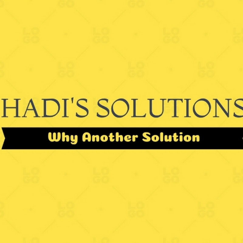 HADI'S SOLUTIONS