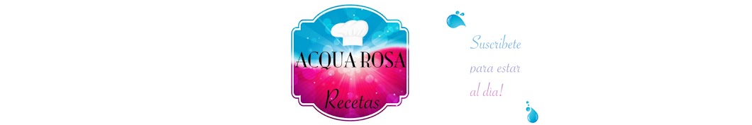 Acqua Rosa Recetas Avatar de chaîne YouTube