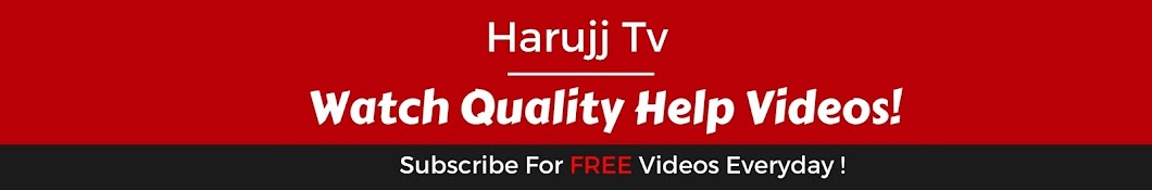 Harujj TV رمز قناة اليوتيوب