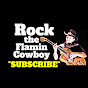Rock the Flamin' Cowboy logo