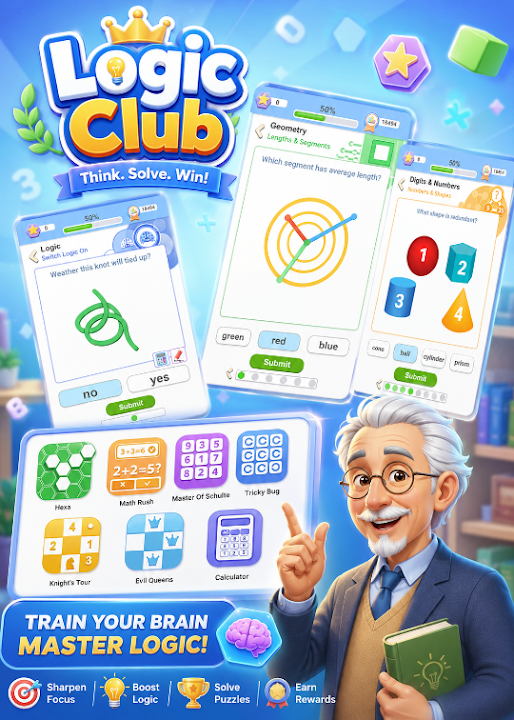 Logic Club: IQ test — cover art