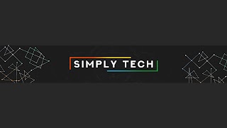 «Simply Tech» youtube banner