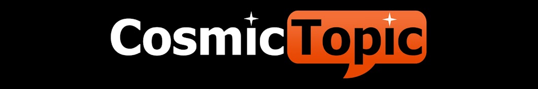 CosmicTopic YouTube channel avatar