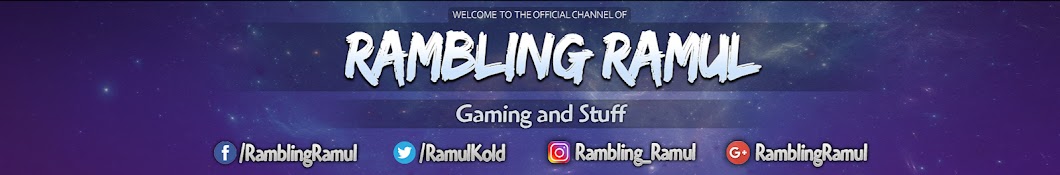 Rambling Ramul YouTube channel avatar