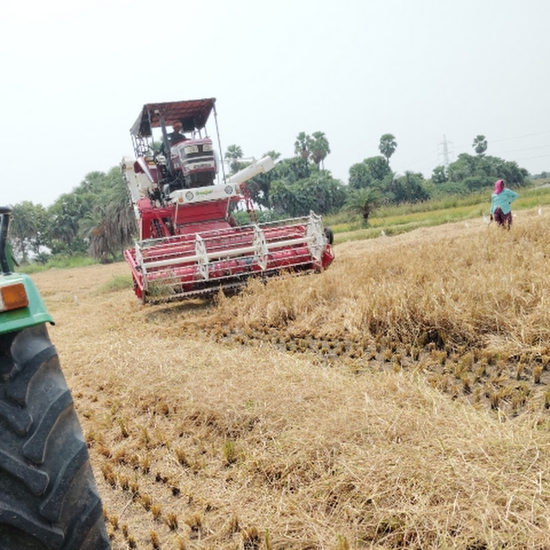 Harvester and agriculture 