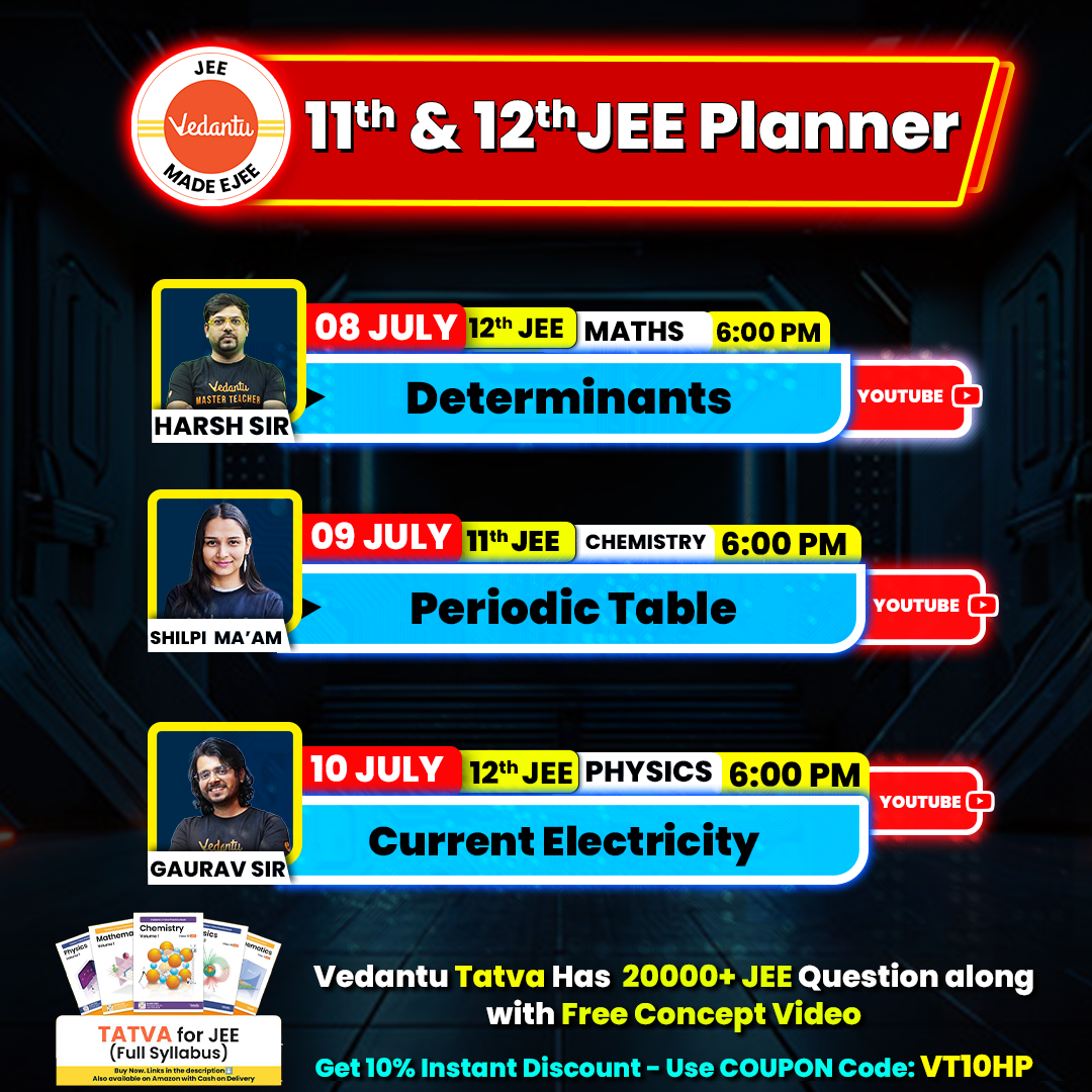 Post from Vedantu JEE Made Ejee