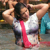 Aunty bathing videos
