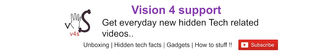 Vision 4 Support YouTube 频道头像