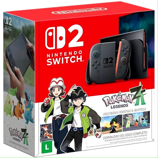ニンテンドー　Switch Nintendo Switch OLED 64GB - Azul Néon/Vermelho Néon | GK Infostore