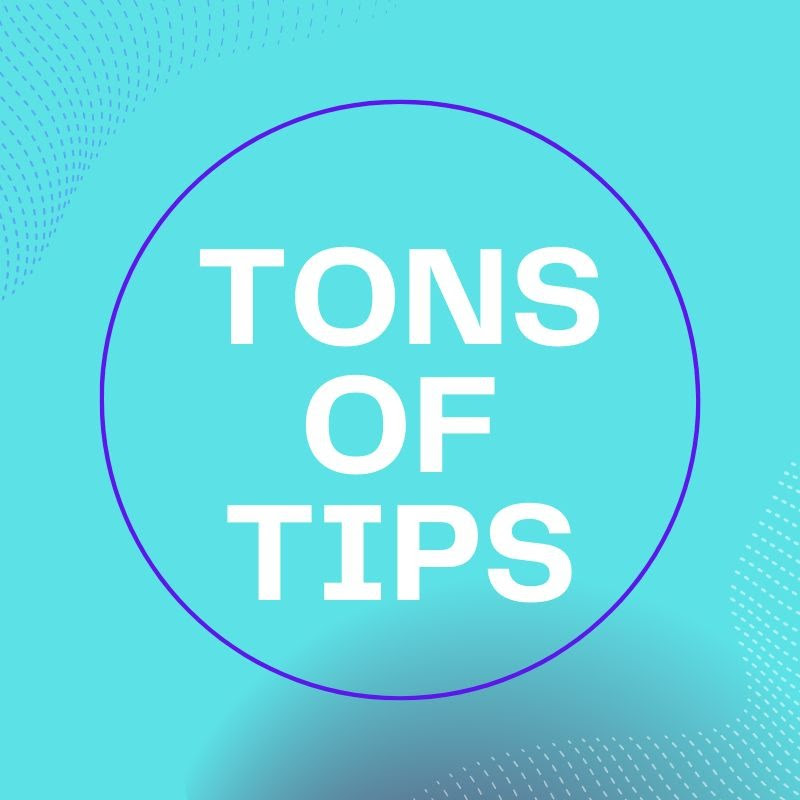 Tons of Tips