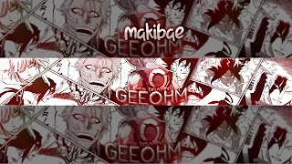 «GeeOhm» youtube banner