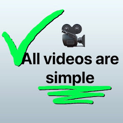 All Videos are simple