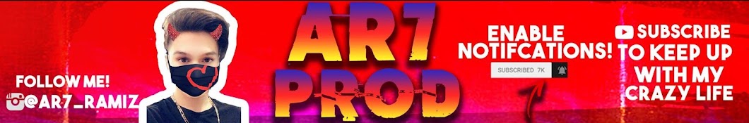 AR7 productions Avatar de canal de YouTube