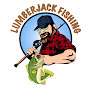Lumberjack fishing logo