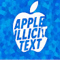 Apple Illicit Text logo