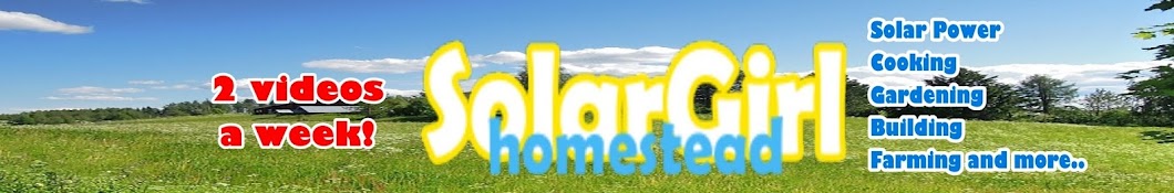 SolarGirl Homestead Avatar del canal de YouTube