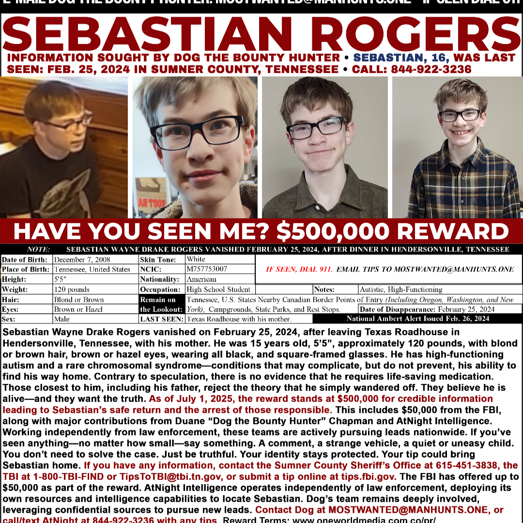 Post from Seth R Rogers -Sebastians Father