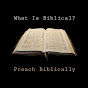Preach Biblically logo