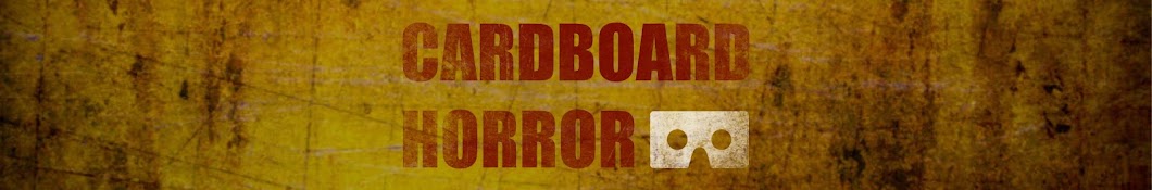 Cardboard Horror Avatar canale YouTube 