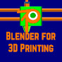 Blenderfor3DPrinting logo