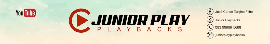 JÃºnior Play Playbacks ইউটিউব চ্যানেল অ্যাভাটার